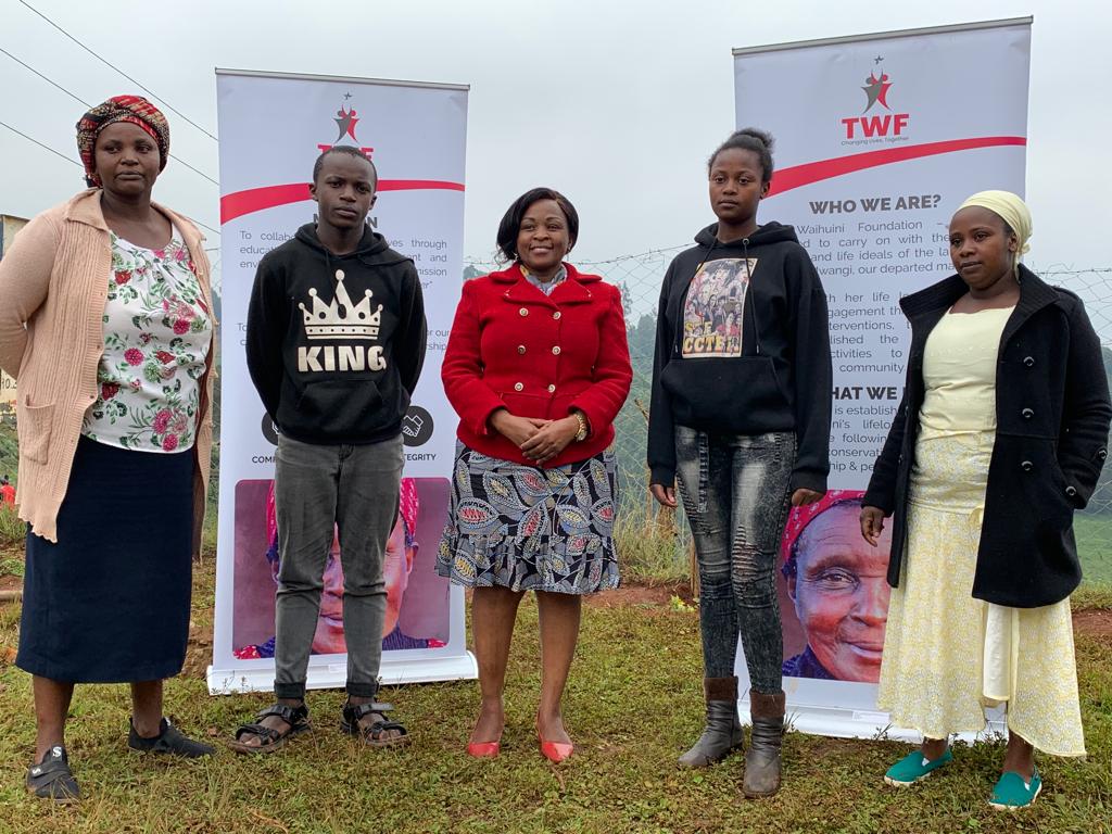 Foundation team during the August 2022 parish activities